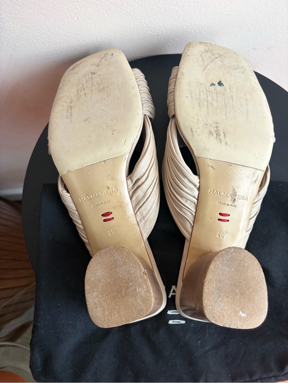 Halmanera Leather Mules - Picture 5 of 5